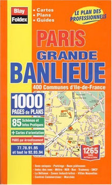 Atlas routiers : Paris - Grande banlieue