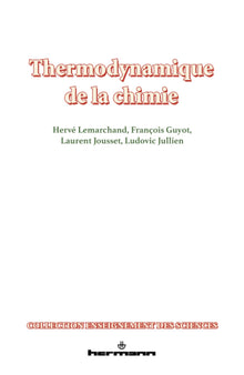 Thermodynamique de la chimie