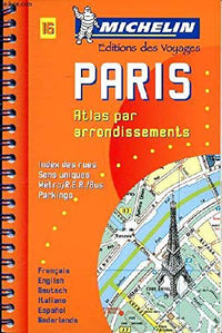 Michelin Paris Atlas Par Arrondissements