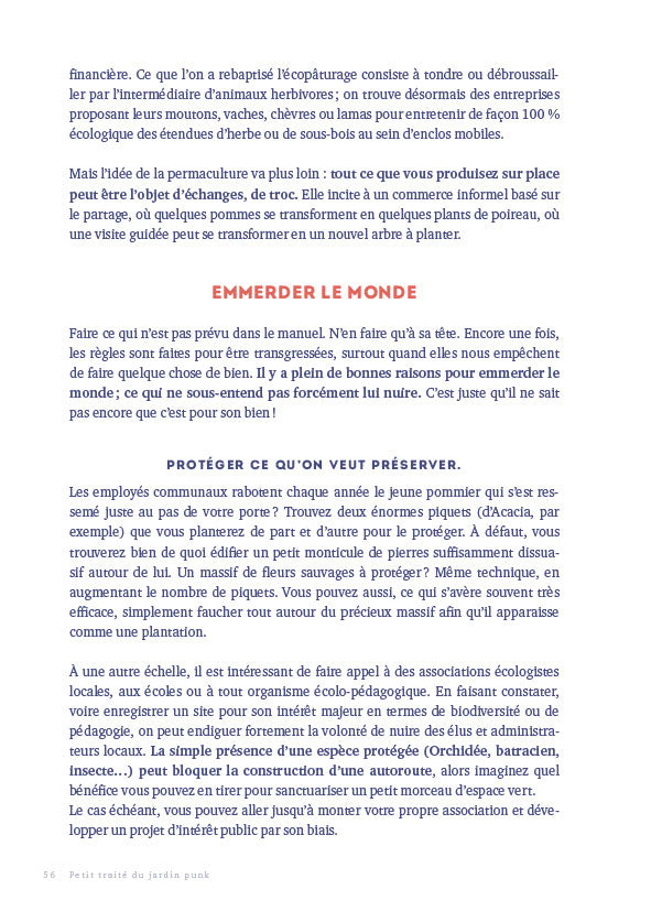 Petit traité du jardin punk
