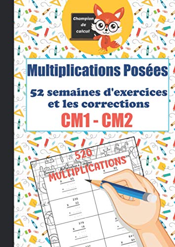 Multiplications Posées CM1 CM2