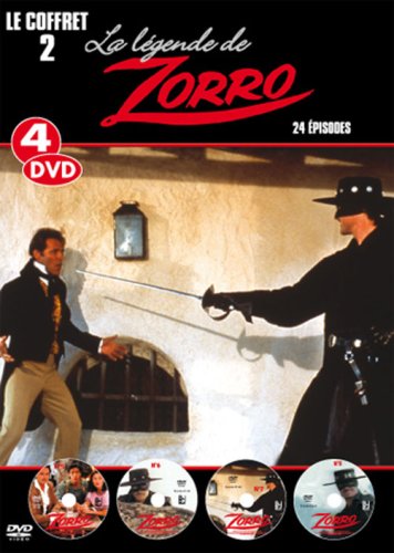 Coffret la légende de Zorro, vol. 2, 24 épisodes