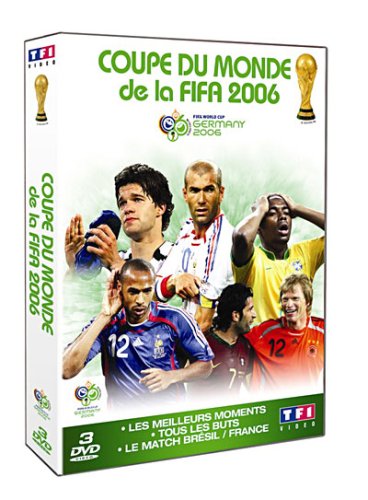 Coupe du Monde de la FIFA 2006 : tous les buts / les meilleurs moments / le match France - Brésil - Coffret 3 DVD