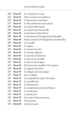 Les 108 portes de l'éveil