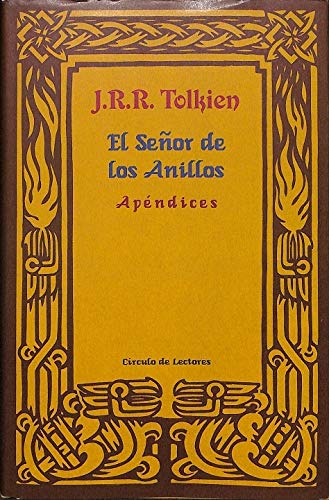 EL SEÑOR DE LOS ANILLOS: APÉNDICES