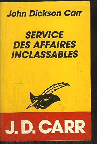 Service des affaires inclassables