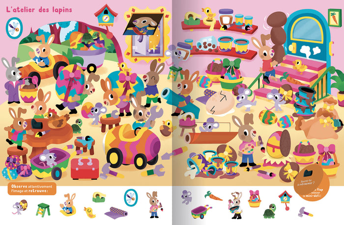 Mon cherche et trouve surprise - Vive Pâques !