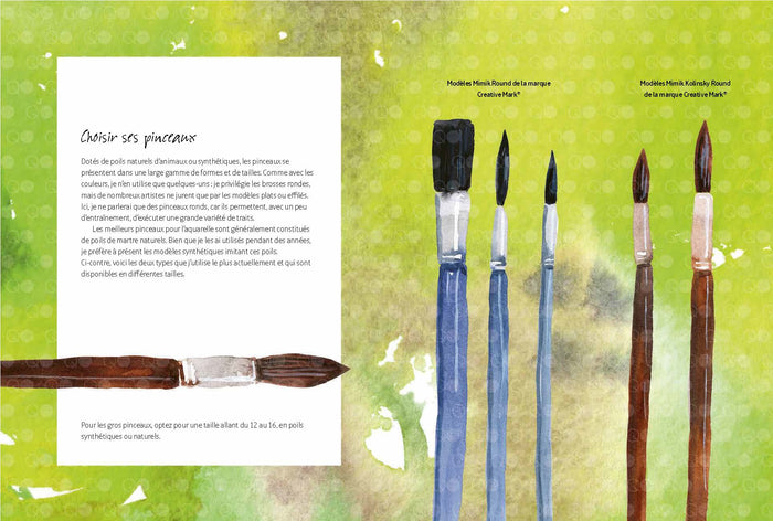 S'amuser avec l'aquarelle