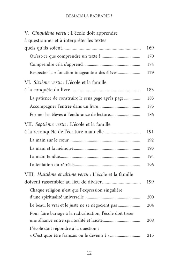 Demain la barbarie ? - Parents et instits même combat