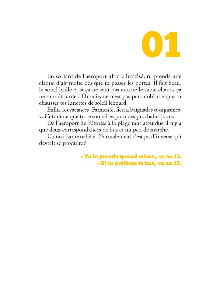 Le livre de cul dont vous êtes l'héroïne - Plein soleil