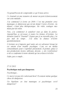 La vie d'un bipolaire