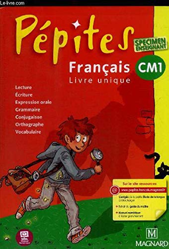 Pépites - Français Livre Unique - CM1 - Spécimen Enseignant