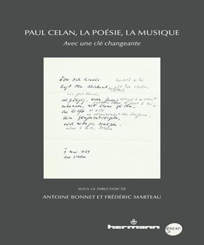 Paul Celan, la poésie, la musique