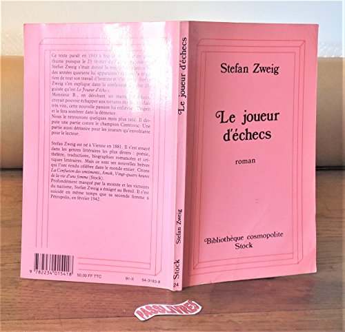 Bibliocollège - Le joueur d'échecs