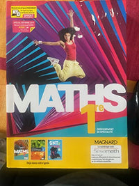 Maths 1re (2019) - Spécimen