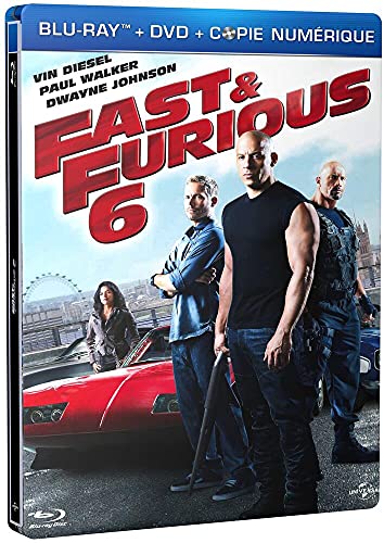Fast & Furious 6 [Combo Blu-Ray + DVD + Copie Digitale-Édition boîtier SteelBook]