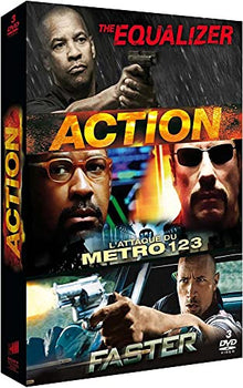 Coffret Action : The Equalizer + L'attaque du métro 123 + Faster
