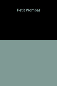 Petit Wombat