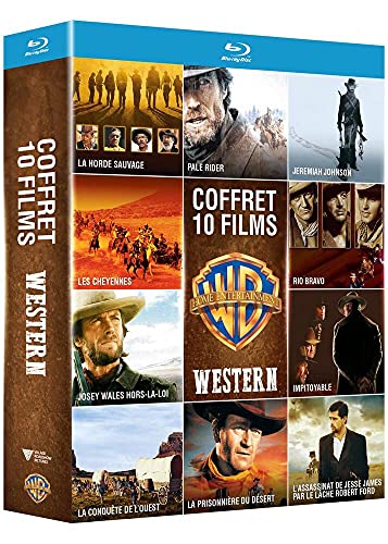 Coffret Western : 10 films [Blu-Ray]