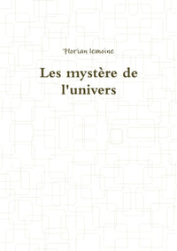 les mystere de l'univers
