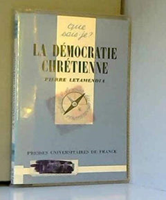 La démocratie chrétienne