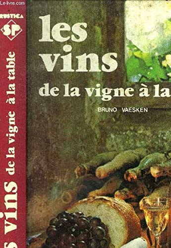 Les vins : de la vigne à la table