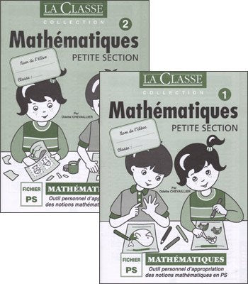 Mathématiques Petite Section (2 cahiers) IO 2021