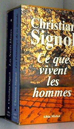 Coffret "SIGNOL 11-01" 2 vols.
