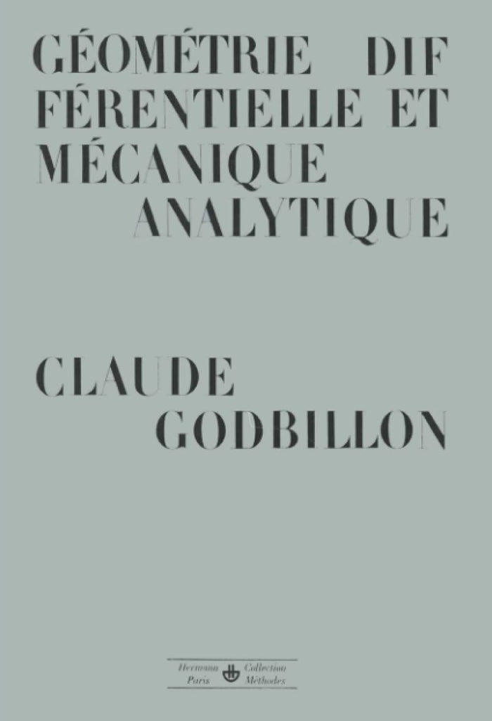 Géométrie différentielle et mécanique analytique