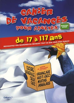 Cahier de vacances pour adultes: Spécial hiver