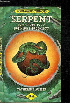 Serpent : 1905, 1917, 1929, 1941, 1953, 1965, 1977 (Zodiaque chinois)