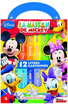 MAISON DE MICKEY - MA PREMIERE BIBLIOTHEQUE