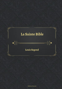 La Sainte Bible