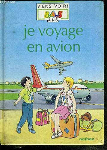 Je voyage en avion