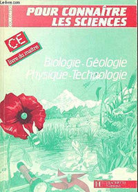 Biologie Geologie Physique Technologie Ce. Livre Du Maitre