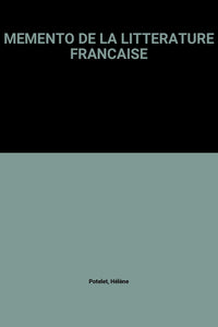 Memento de la littérature française