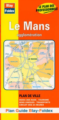Plan de ville : Le Mans