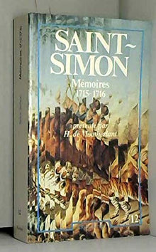 Mémoires tome 12 1715 1716