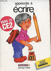 Apprendre à écrire, CE1