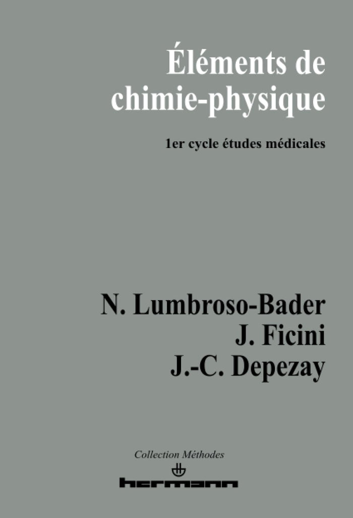 Éléments de chimie physique