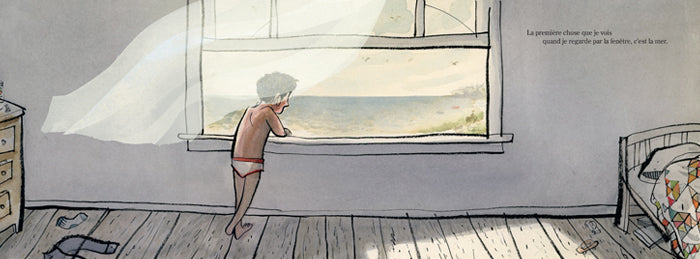 D'ici, je vois la mer