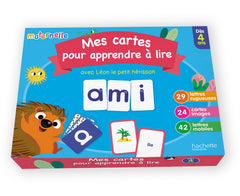 Mes cartes pour apprendre à lire avec Léon le hérisson