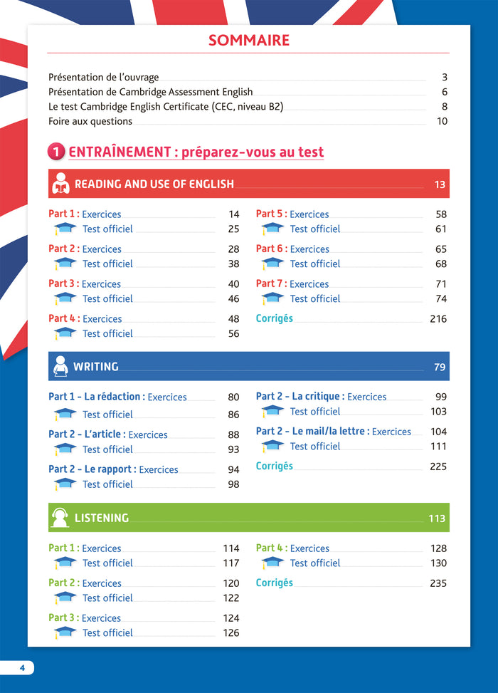 Le guide officiel du test Cambridge English Certificate (Niveau B2)
