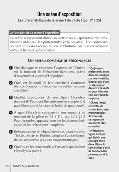 Bibliolycée - Phèdre, Racine - Parcours Passion et Tragédie