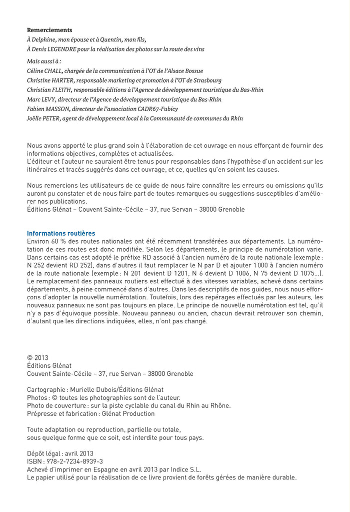 Balades à vélo dans le Bas-Rhin