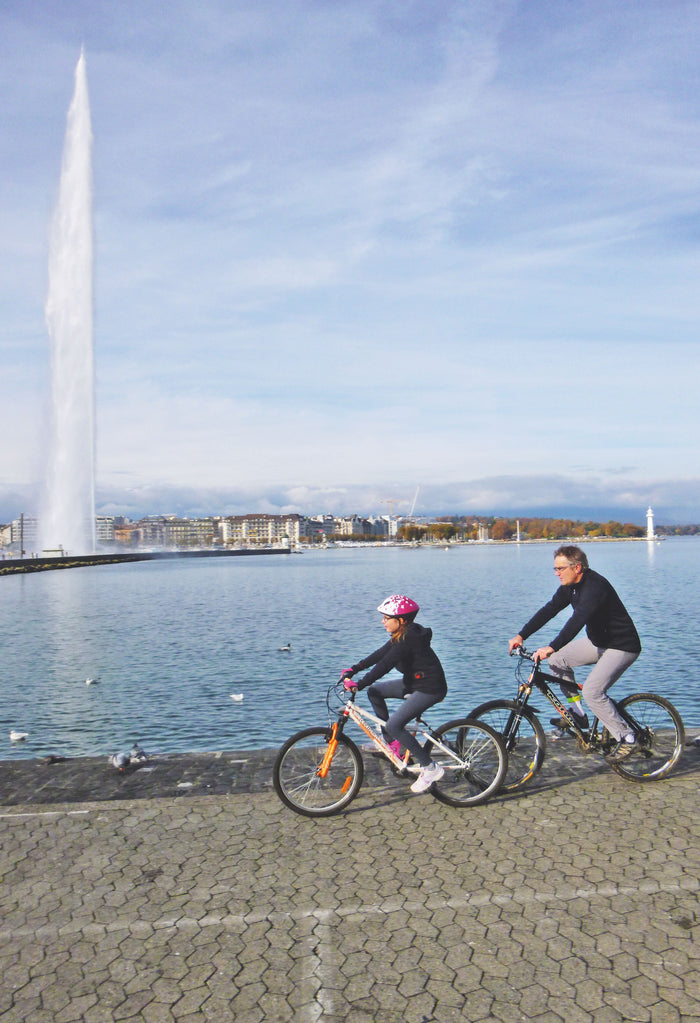 Balades à vélo autour de Genève