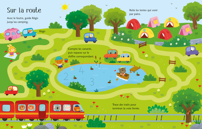 En voyage - Je trace, j'efface