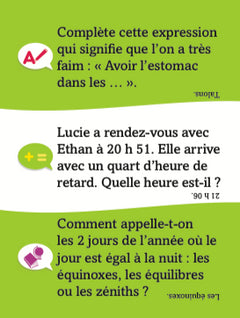 Boîte Quiz - Incollables Famille - Enfants vs Parents