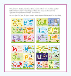 Mon abécédaire à gratter