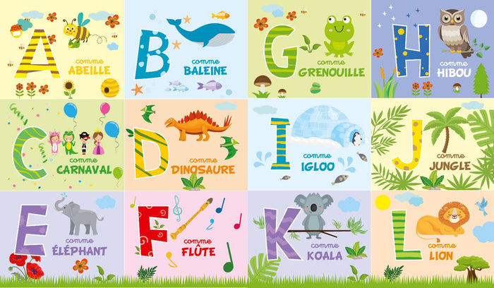 Mon abécédaire à gratter